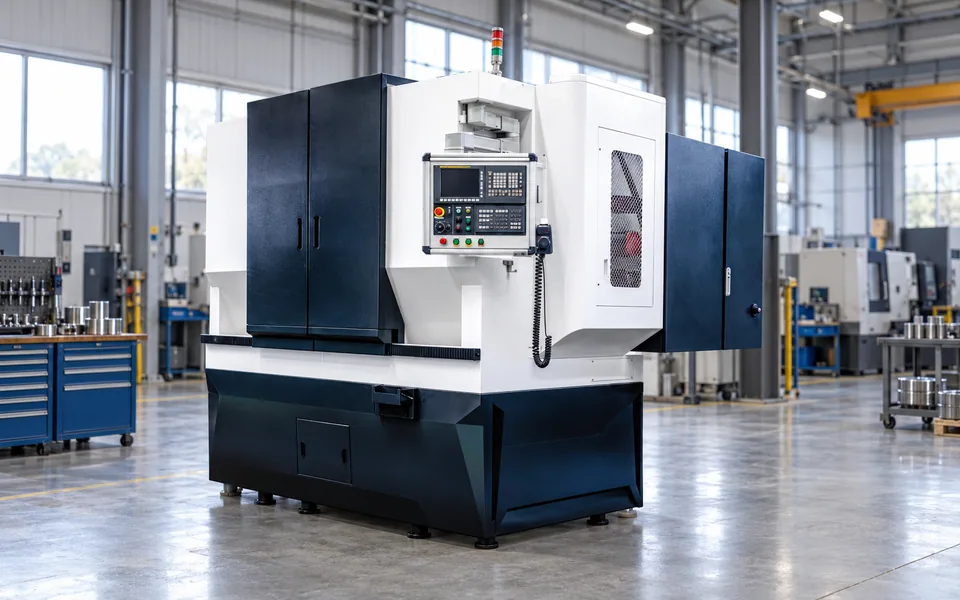 مخرطة CNC عمودية