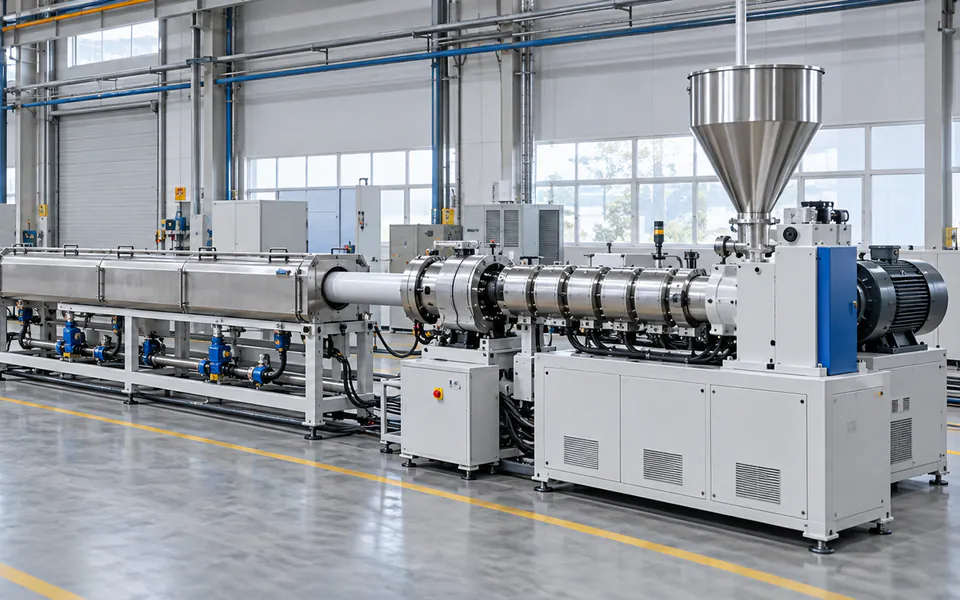 خط إنتاج أنابيب PVC