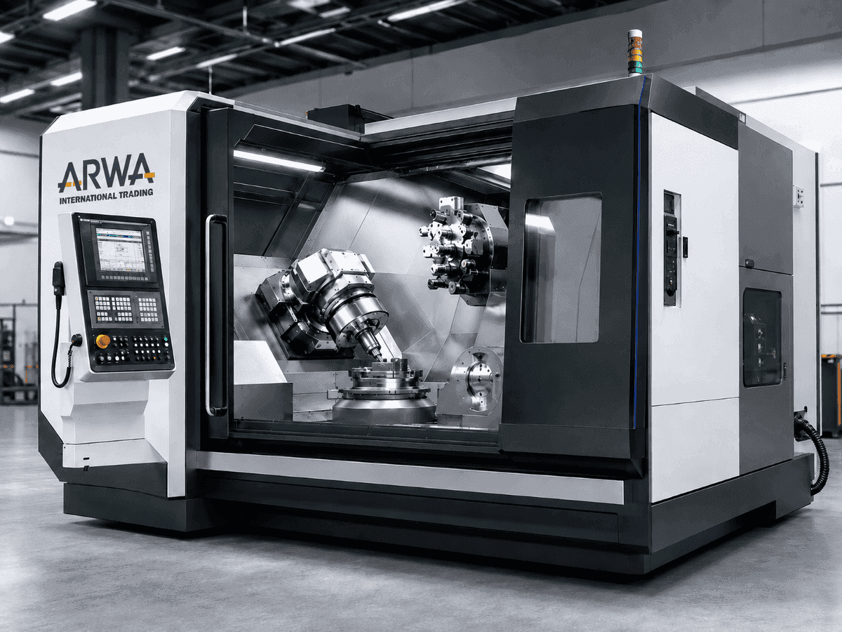 مخرطة CNC خمس محاور